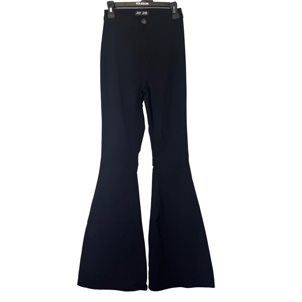 JC&JQ Jeans Black Super Stretch High Waisted Bell Bottom‎ Flare Pants Small